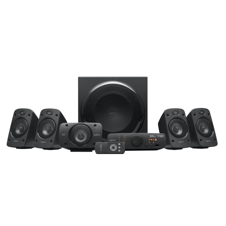 Logitech Surround Sound Speakers Z906, 5.1 channels, 500 W, Universal, Black, 1000 W, IR