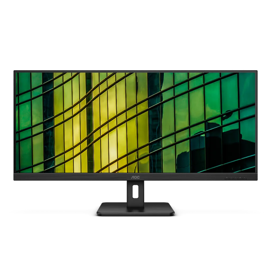 AOC U34E2M, 86.4 cm (34"), 3440 x 1440 pixels, Wide Quad HD, 4 ms, Black