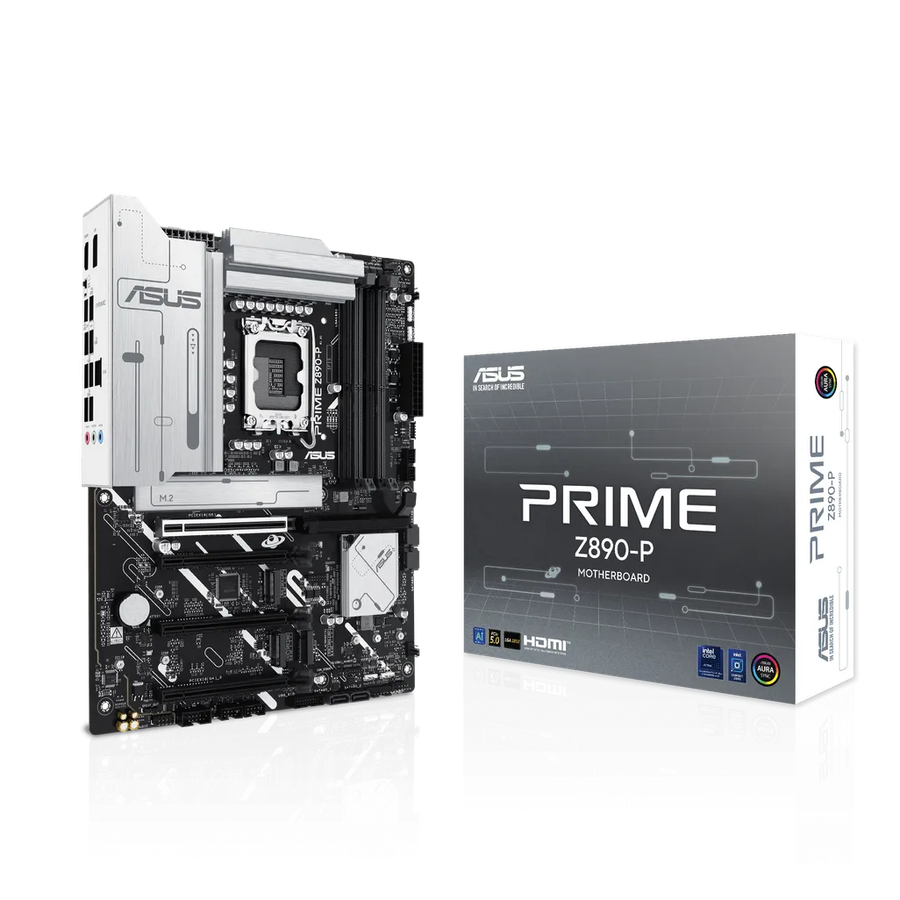 ASUS PRIME Z890-P, Intel, LGA 1851 (Socket V1), Intel Core Ultra (Series 2)