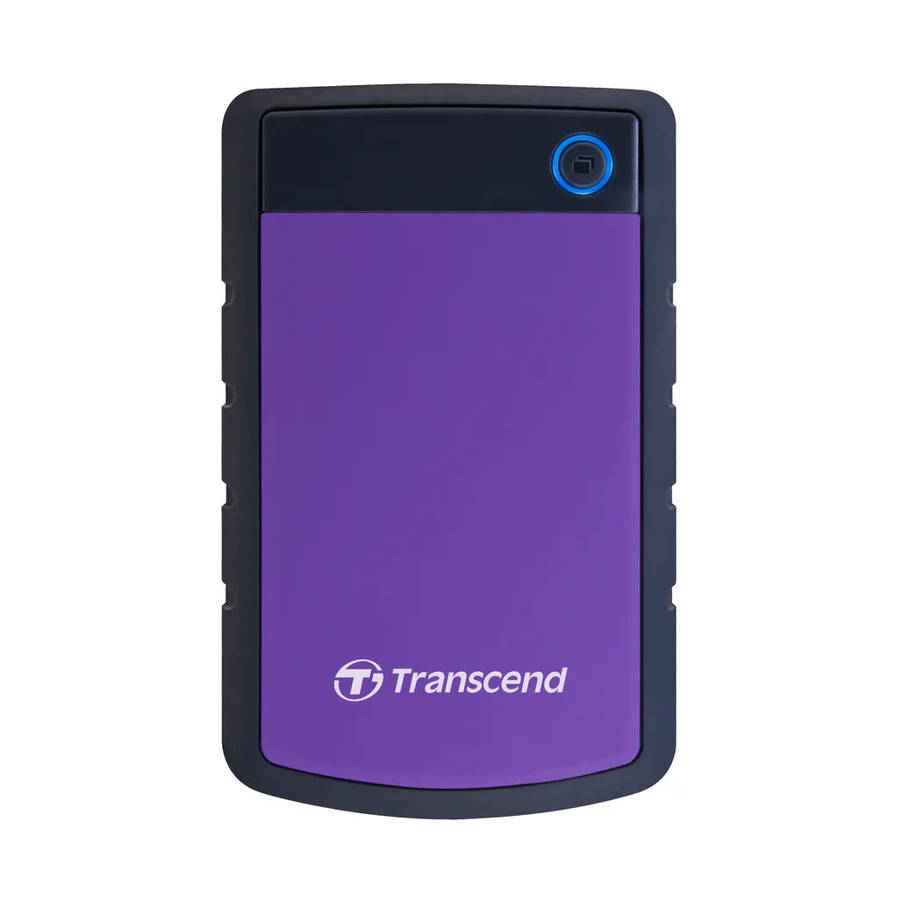 Transcend StoreJet 25H3 2TB Purple, 2 TB, 2.5", 3.2 Gen 1 (3.1 Gen 1), 5400 RPM, Black, Purple