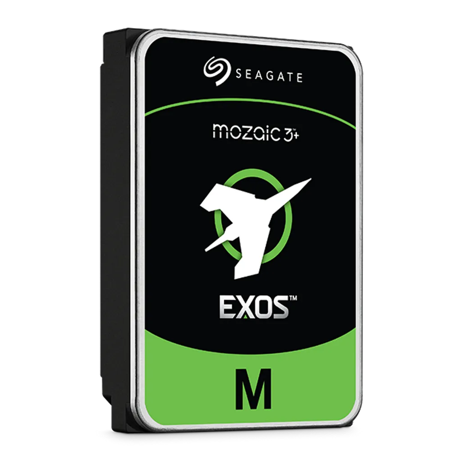 Seagate Exos M, 30 TB, 7200 RPM, 512 MB, 3.5", Serial ATA