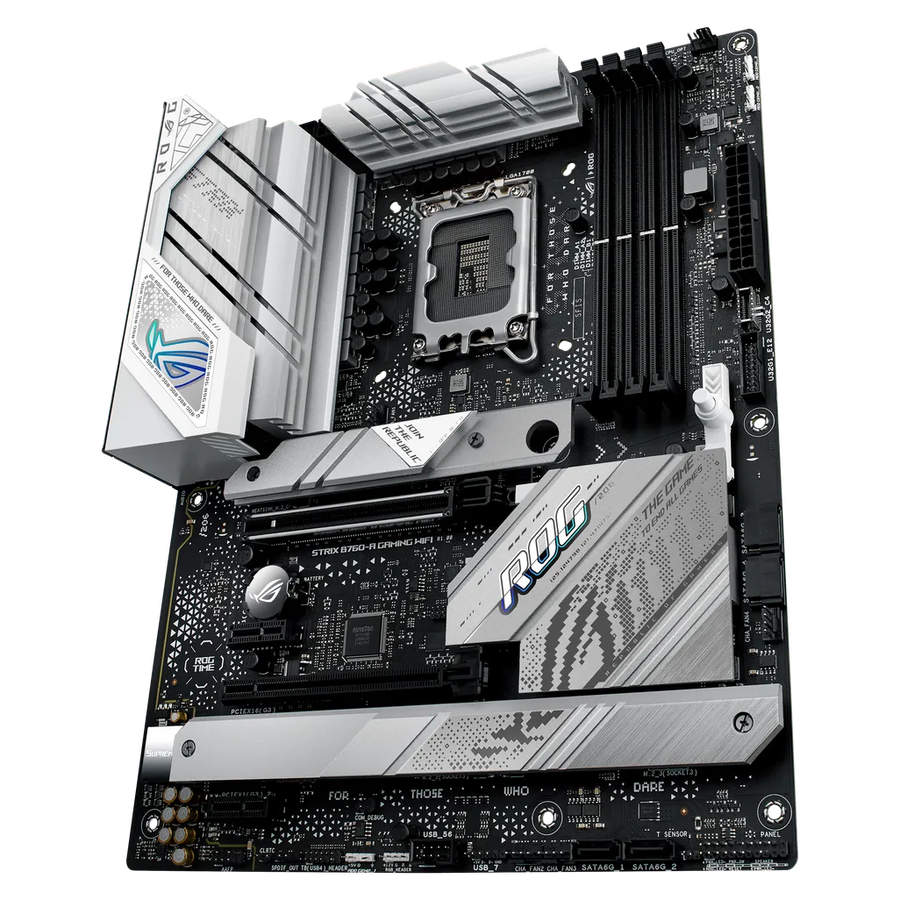 ASUS ROG STRIX B760-A GAMING WIFI, Intel, LGA 1700, Intel® Celeron®