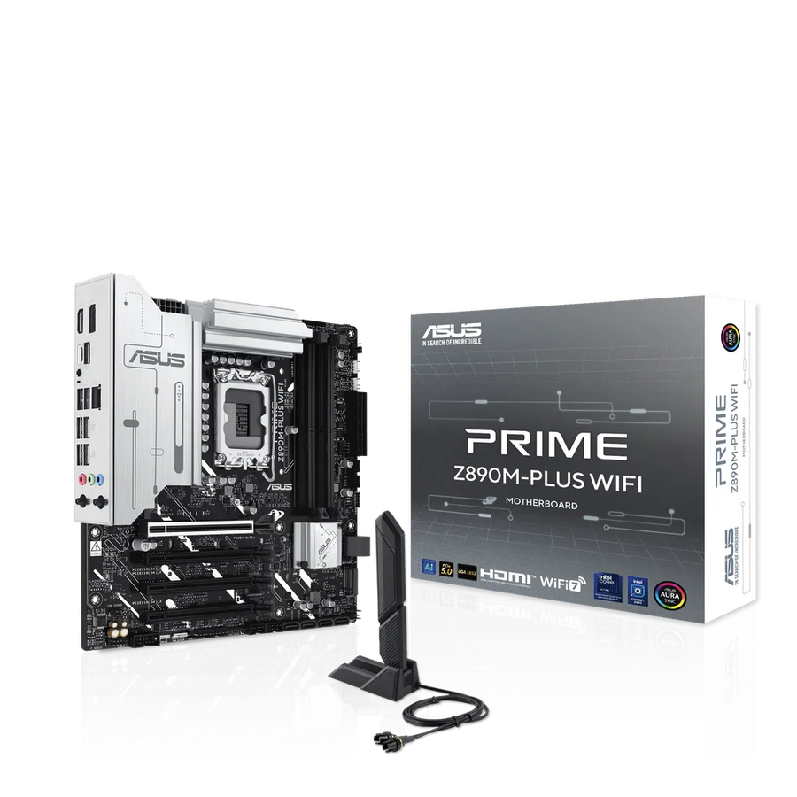 ASUS PRIME Z890M-PLUS WIFI, Intel, LGA 1851 (Socket V1)