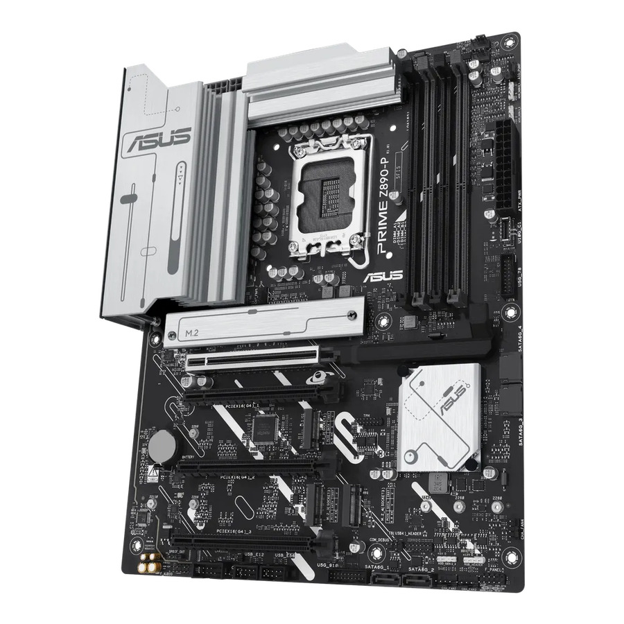 ASUS PRIME Z890-P, Intel, LGA 1851 (Socket V1), Intel Core Ultra (Series 2)