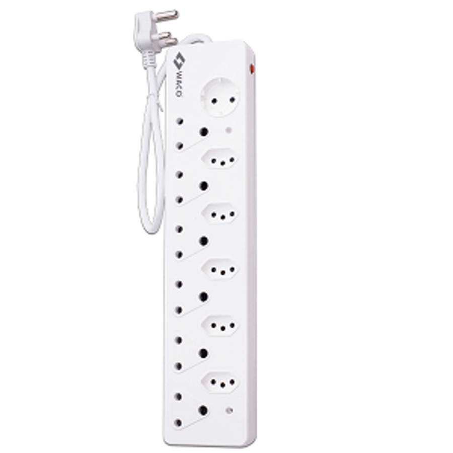Waco Multiplug 6x16A RSA + 5xV-Slim + 1xSchuko White SN0212