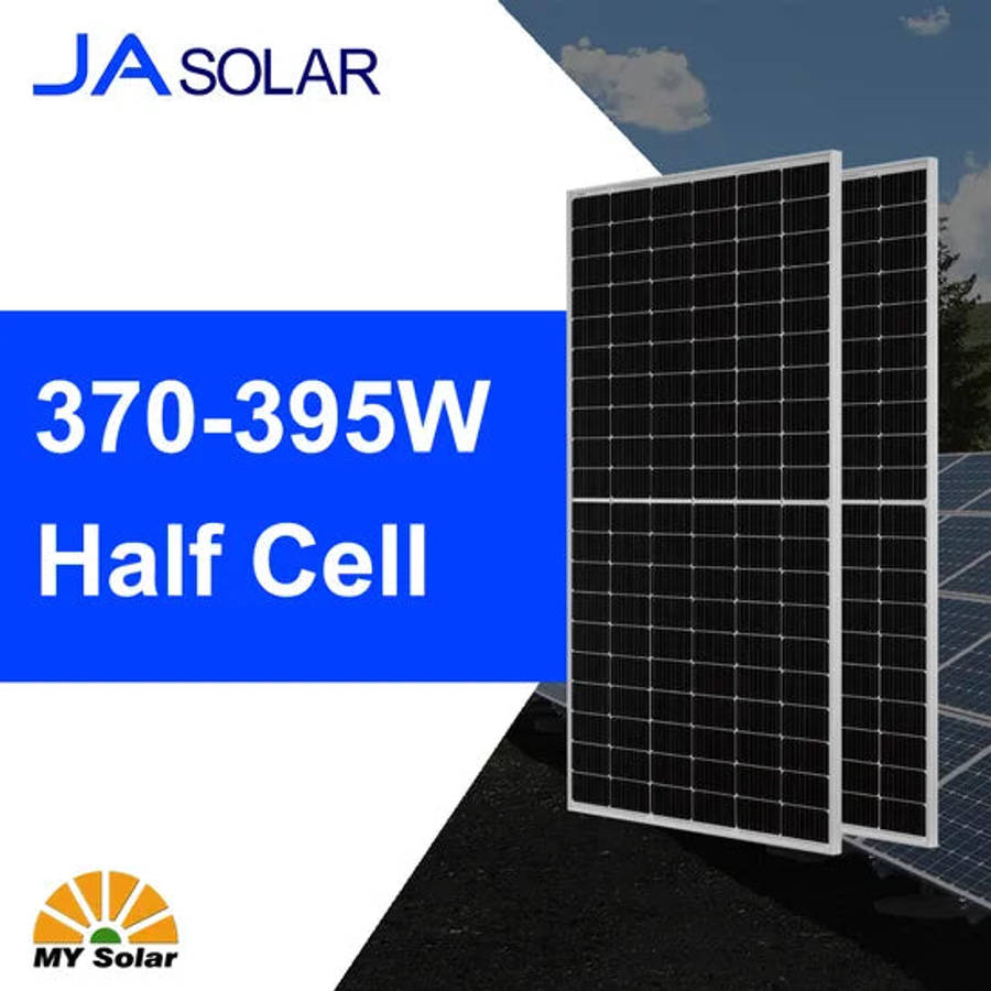 JA Solar 380W Panel, mono Perc, half cell