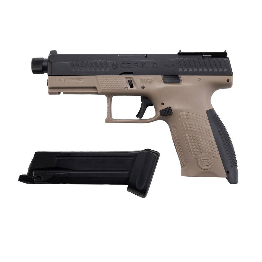 ASG CZ P-10C FD Airsoft Pistol (CO2|Semi Auto|Blowback|22) 19924