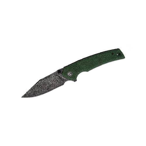 Civivi Tranquil Green Canvas Micarta Handle Knife - C23027-DS1