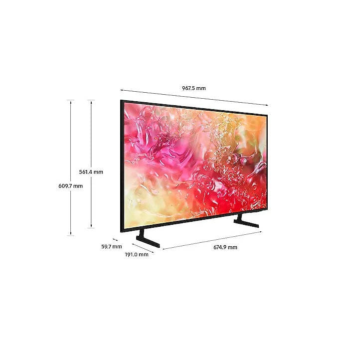 43" CRYSTAL UHD SERIES 8 SMART TV  4K UHD 3840x2160  MOTION XCELERATOR  DYNAMIC CRYSTAL COLOR  CR...