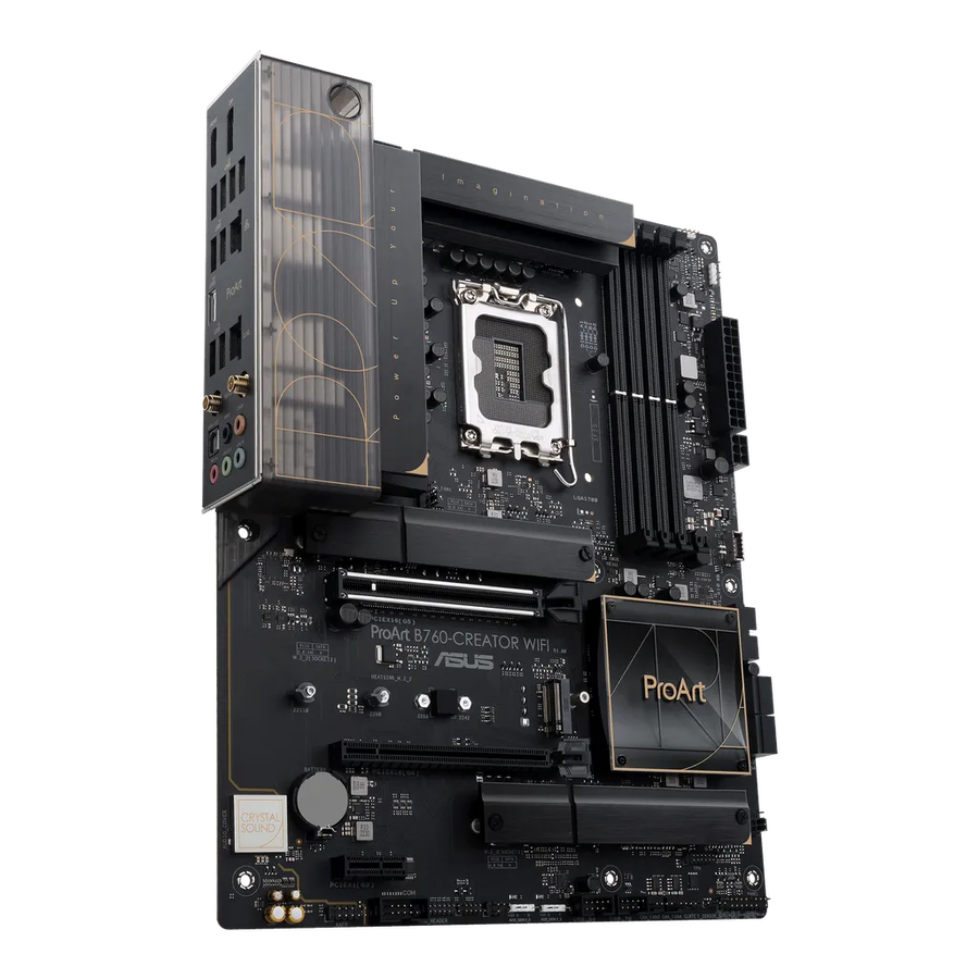 ASUS PROART B760-CREATOR WIFI, Intel, LGA 1700, Intel® Celeron®