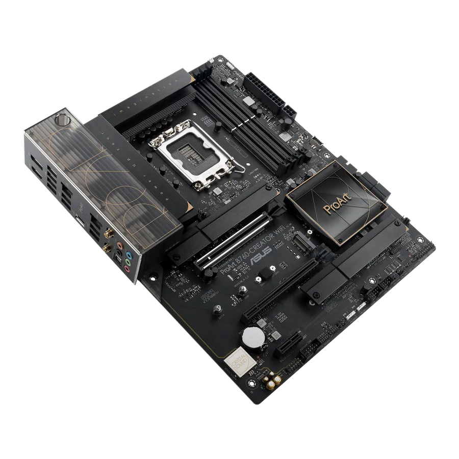 ASUS PROART B760-CREATOR WIFI, Intel, LGA 1700, Intel® Celeron®