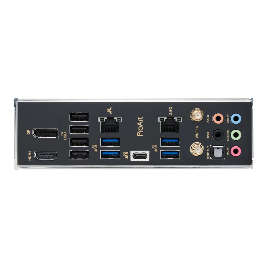 ASUS PROART B760-CREATOR WIFI, Intel, LGA 1700, Intel® Celeron®