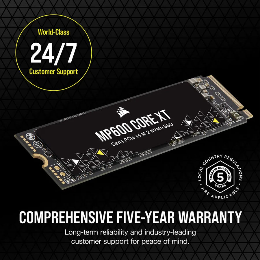 Corsair MP600 CORE XT, 1 TB, M.2