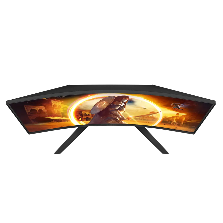 AOC G4 CQ32G4VE, 81.3 cm (32"), 2560 x 1440 pixels, Quad HD, LCD, 0.5 ms, Black, Grey