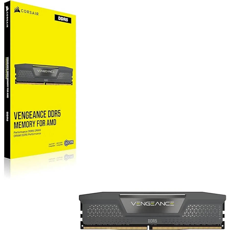 CORSAIR VENGEANCE DDR5 16GB (1 x 16GB) DDR5 6000 CL36-44-44-96 1.35V Intel XMP & AMD EXPO - GREY