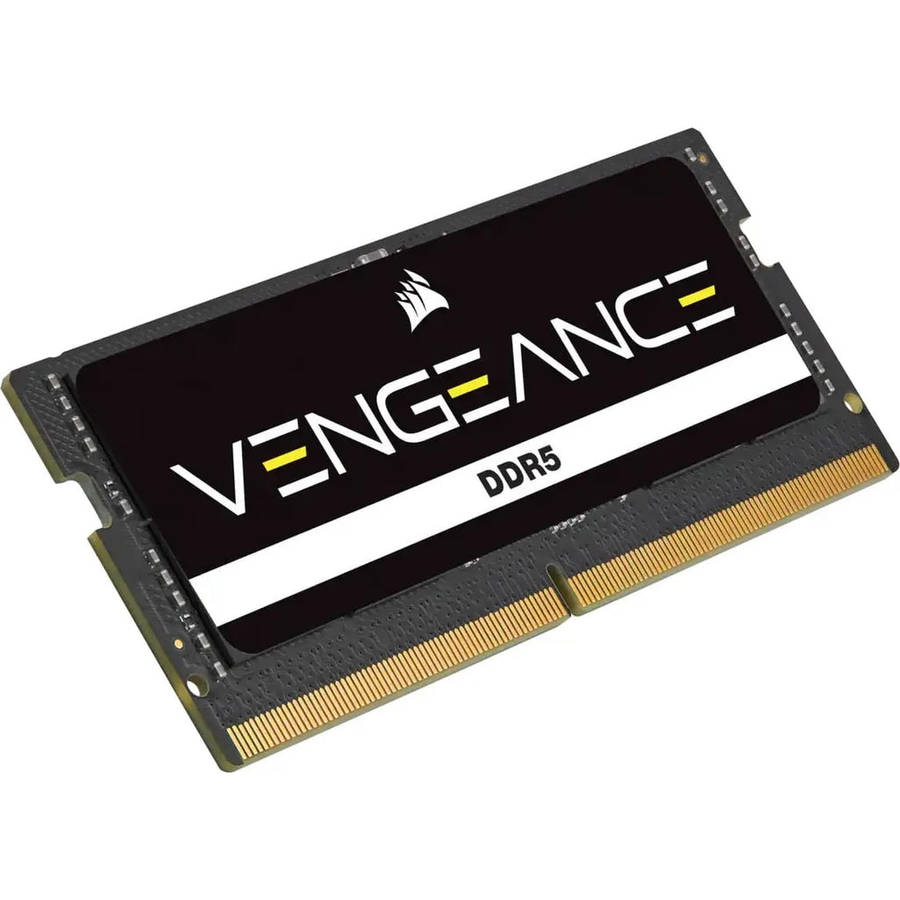 Corsair Vengeance CMSX16GX5M1A4800C40, 16 GB, 1 x 16 GB, DDR5, 4800 MHz, 262-pin SO-DIMM, Black