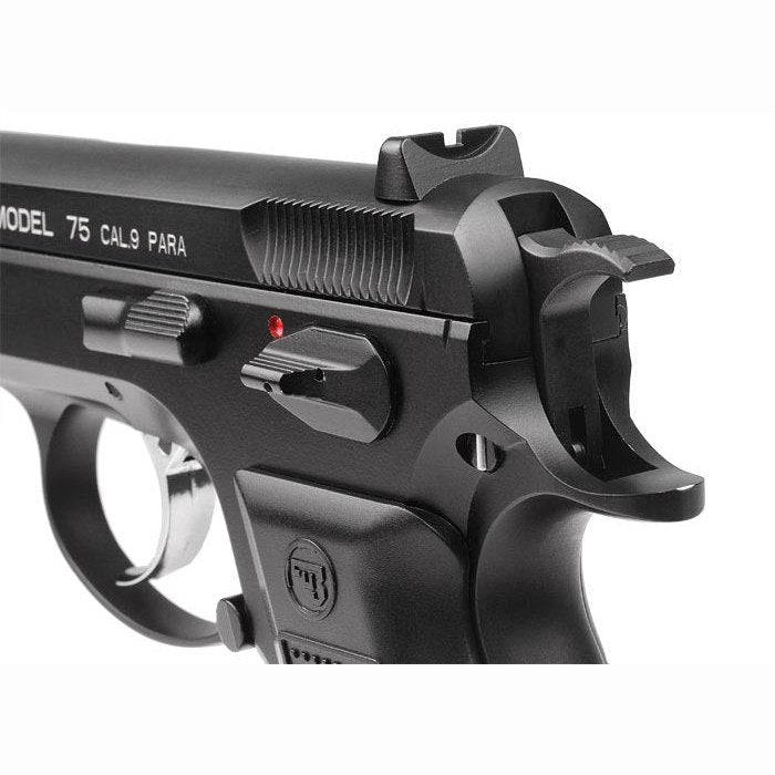 ASG CZ 75 Gas Gun (Semi Auto|Blowback|CO2|17|312 FPS|1.6J|4.5mm BB) 17619