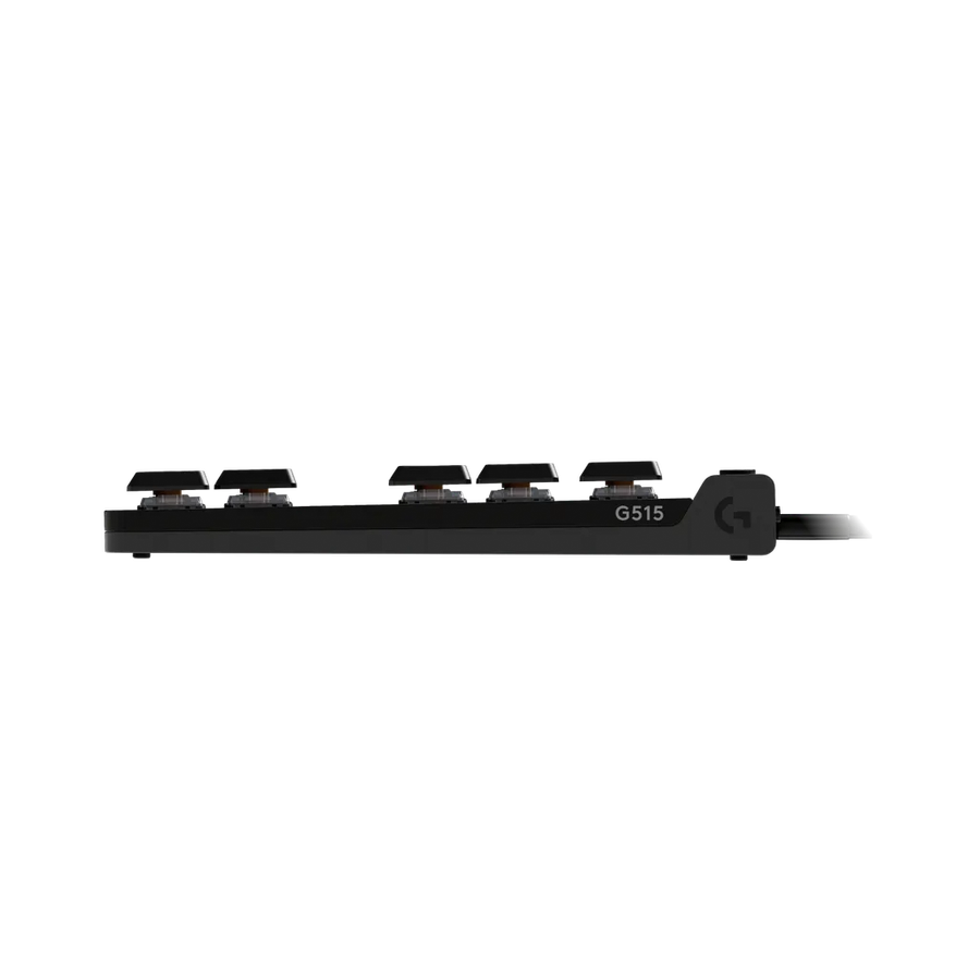 Logitech G G515, Wired, USB, Mechanical, QWERTY, RGB LED, Black