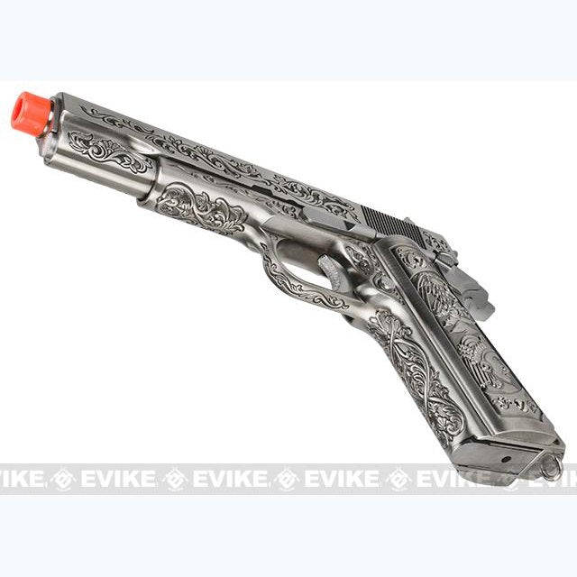 WE-Tech Filigree 1911 Airsoft Pistol (GG|Semi Auto|Blowback|16)