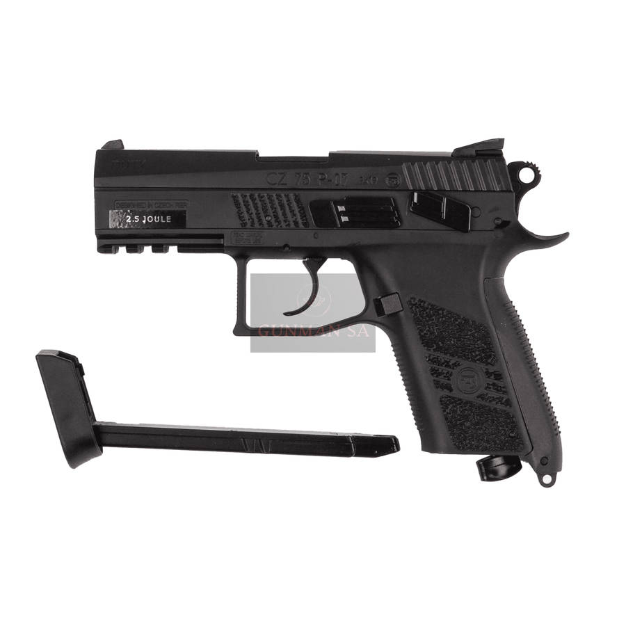 ASG CZ 75 P-07 DUTY Gas Gun (Semi Auto|NBB|CO2|20|390 FPS|2.5J|4.5mm BB) 16726