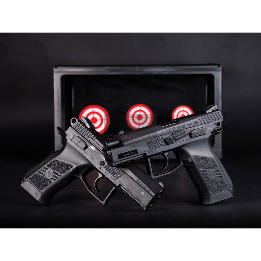 ASG CZ 75 P-07 DUTY Gas Gun (Semi Auto|NBB|CO2|20|390 FPS|2.5J|4.5mm BB) 16726