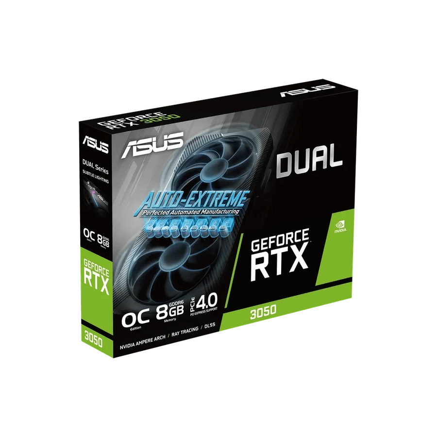 ASUS Dual -RTX3050-O8G-V2, GeForce RTX 3050