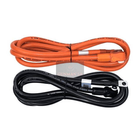 Battery to Inverter Cable 2.5m Pair - 35mm Positive & Negative