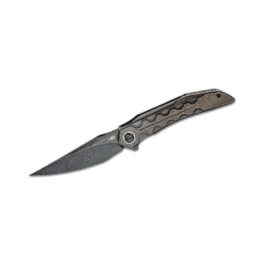 BESTECH SAMARI BLACK FOLDING KNIFE- BT2009B
