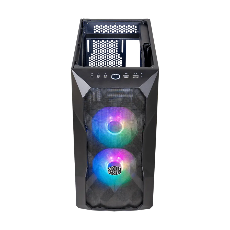 Cooler Master TD300, Mini Tower, PC, Black