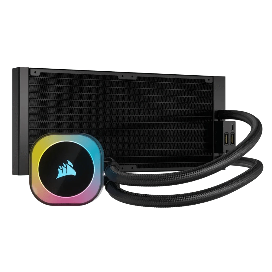 Corsair H115I, Liquid cooling kit, 14 cm