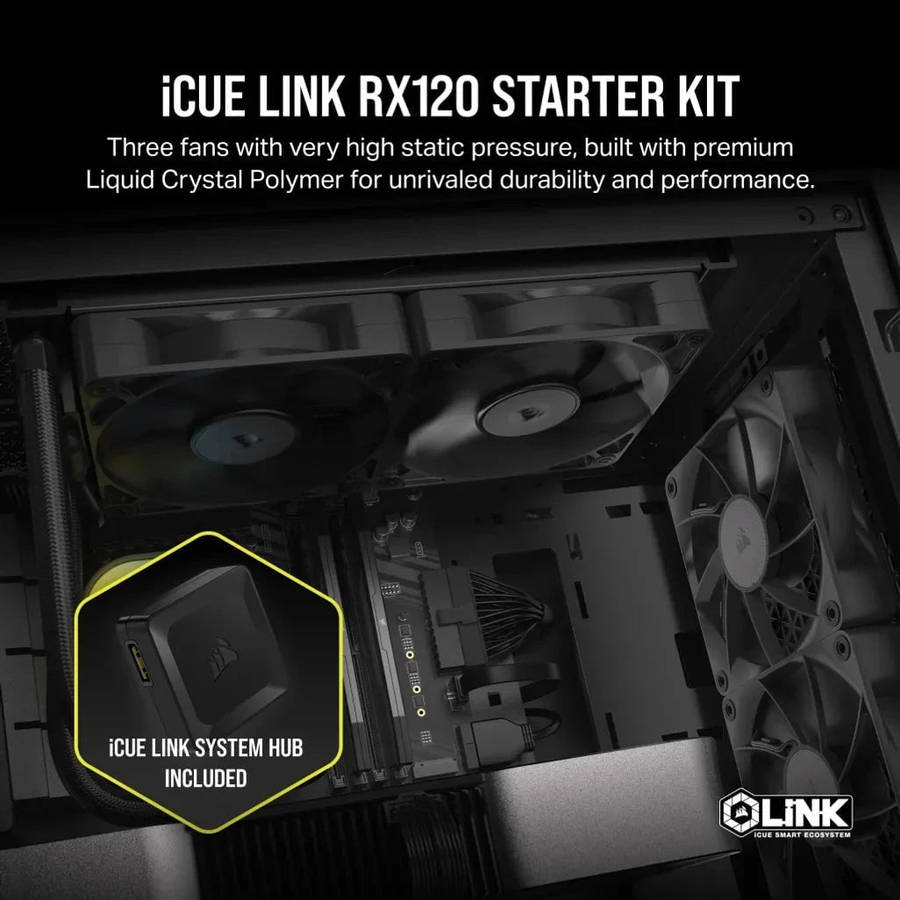 Corsair iCUE LINK RX120, Fan, 12 cm