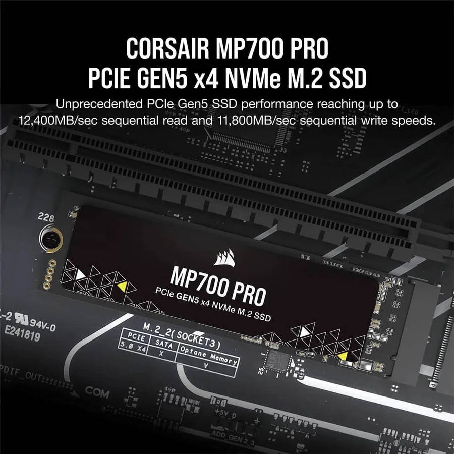Corsair MP700 PRO, 1 TB, M.2
