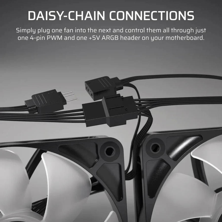 Corsair RS120 ARGB, Fan