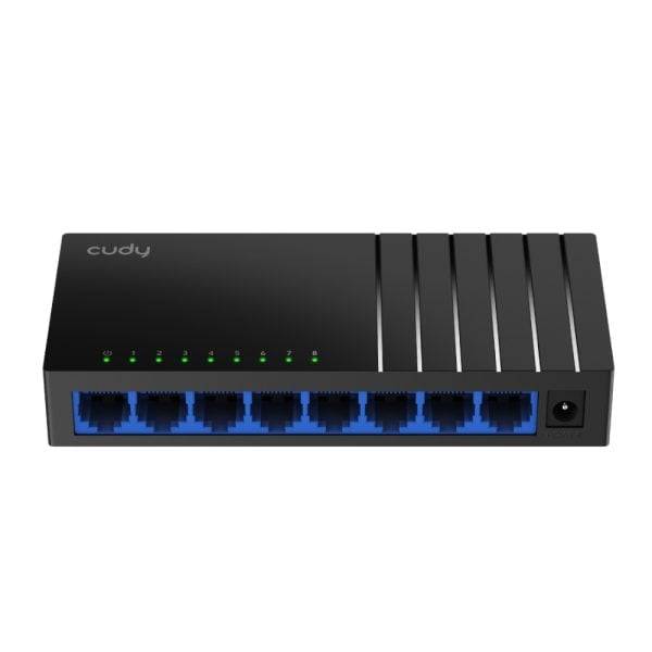 Cudy 8-Port Gigabit Desktop Switch  High-Speed Network Connectivity