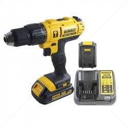 DeWalt Hammer Drill Driver Kit 18VDC XR Li-ion Incl 100pc Dril bit set Part No: TL120