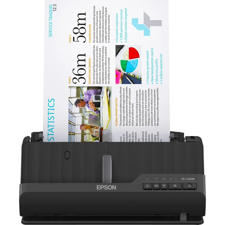 Epson ES-C320W A4 Compact Scanner