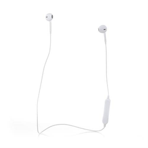 Ezra In-Ear Bluetooth Handsfree Sweatproof Earphones  White | Comfortable & Stylish