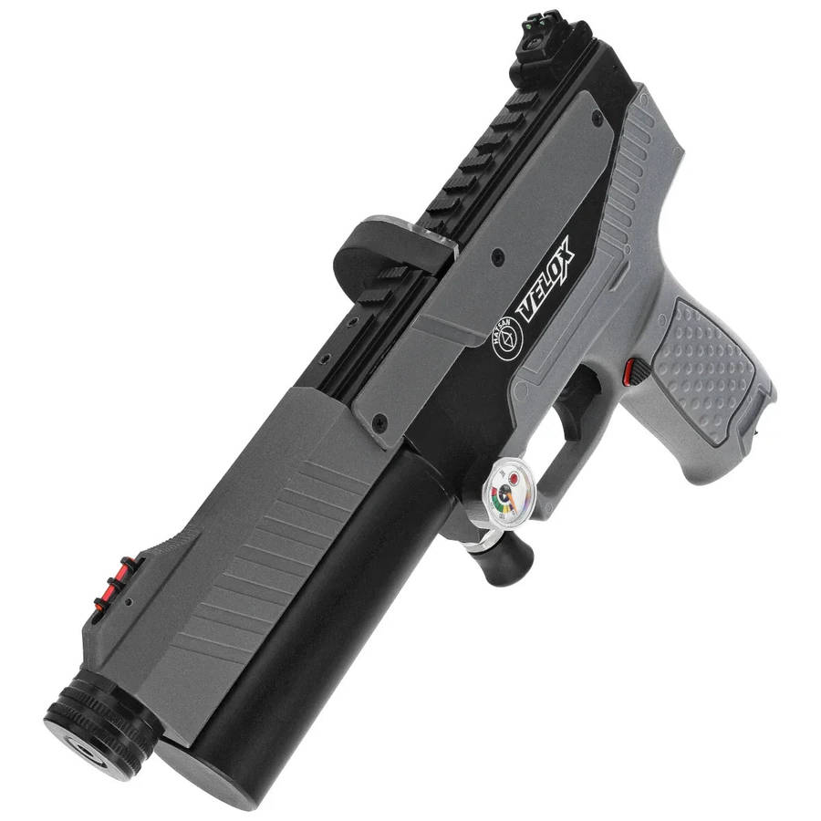 Hatsan Velox Grey PCP Pistol (Semi Auto|12|920 FPS|30J|29cm|1.3kg|5.5mm)