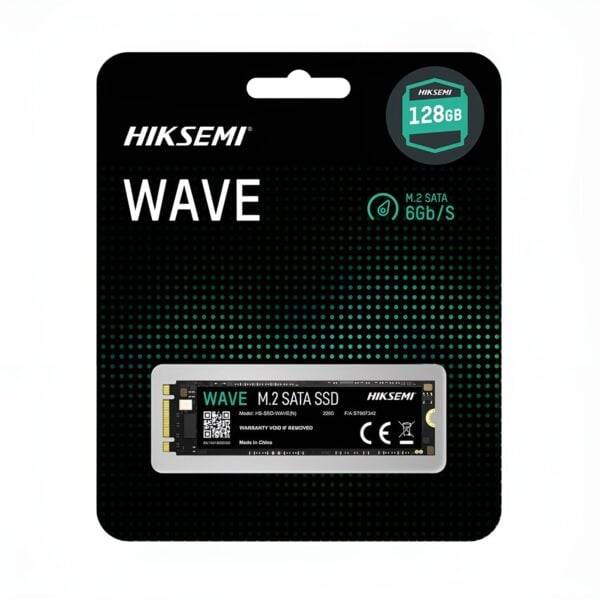 Hiksemi WAVE(N) 128GB M.2 2280 SATA III SSD, High-Speed 550MB/s Read, 3D NAND
