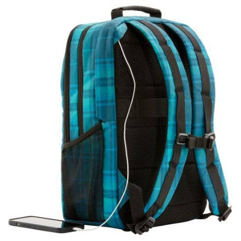 HP Campus XL Tartan Plaid Backpack  Stylish & Spacious Laptop Carry