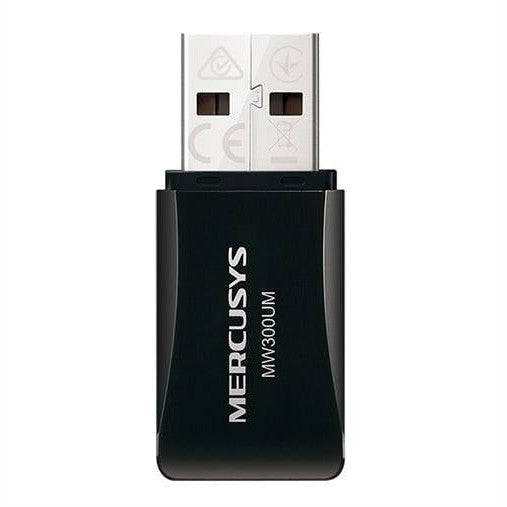 Mercusys MW300UM N300 Wireless Mini USB Adapter - Fast Wireless Connectivity