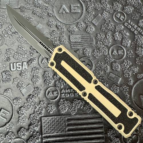 Microtech Scarab DE-S Gen III Sand Standard - 1180-1SN