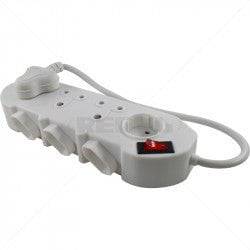 Multiplug 3x16A 3x2 Pin Not Switched Part No: HW35-8