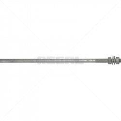 Nemtek Earth Spike Galvanised 1.2m Including Nuts EF01-3 for Electric Fence Grounding