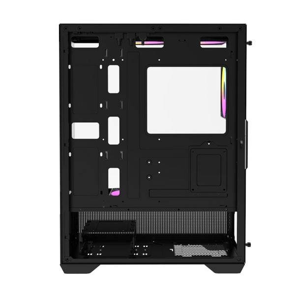 Raidmax I802 AIR E-ATX |ATX | Micro-ATX | Mini-ITX RGB Mid-Tower Gaming Chassis  Black