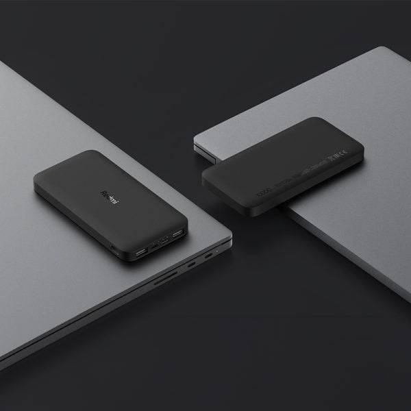 Redmi 10000mAh Power Bank Black  Compact and Efficient Portable Charger
