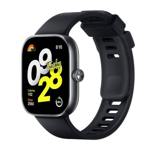Redmi Watch 4  Graphite Black  AMOLED Display, 20-Day Battery Life