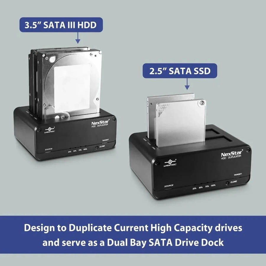 Vantec NexStar JX, HDD, SSD, Serial ATA