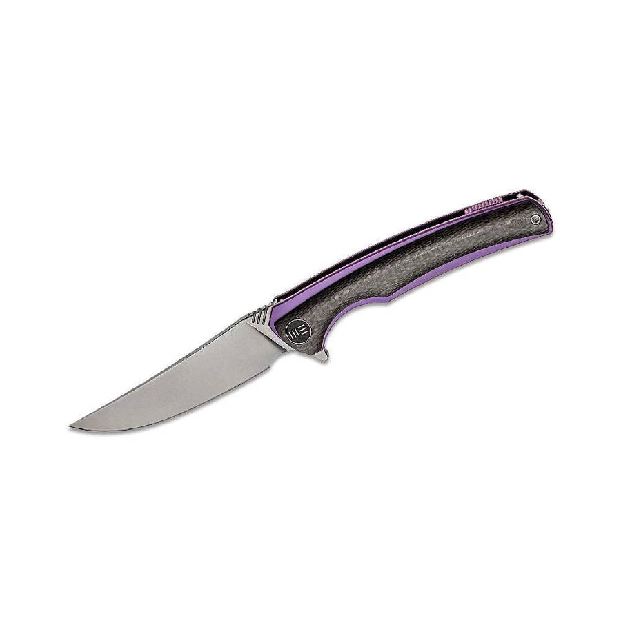 WE 704CF-A Purple TI Liner with CF Handle Polished Bead Blast