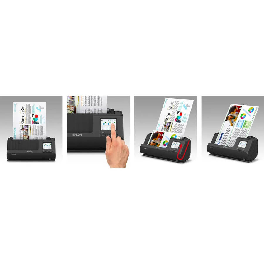 Epson ES-C380W A4 Compact Network Scanner